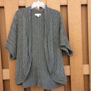 Grey Shrug Coldwater Creek 2X